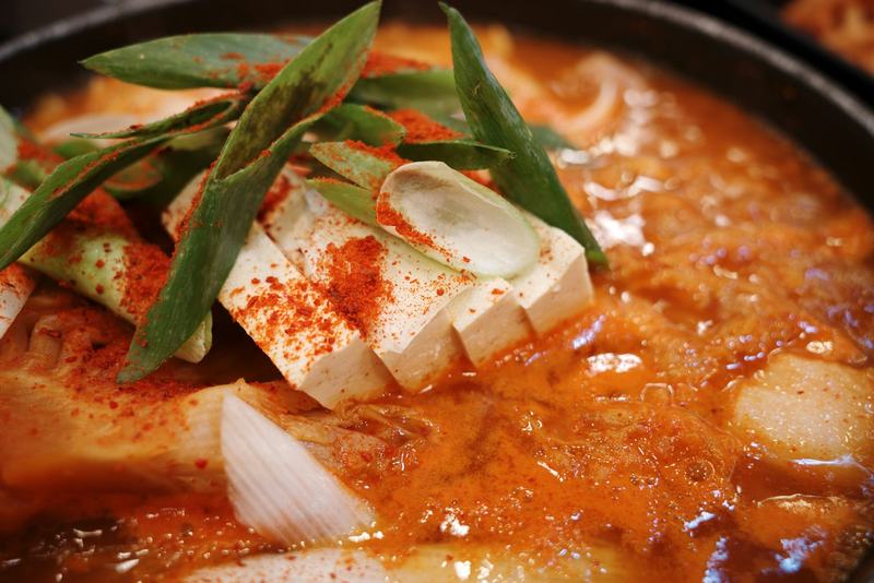 Brea 순두부 샘플 사이트에 쓰인 순두부 사진